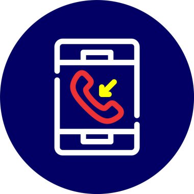 vektör telefon simgesi