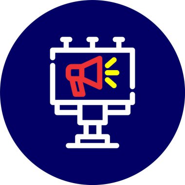 Seo simgesinin vektör illüstrasyonu