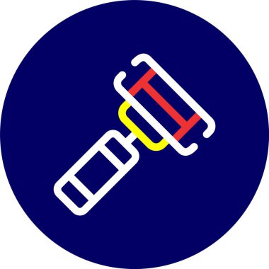 İllüstrasyon tıbbi simgesi, vektör