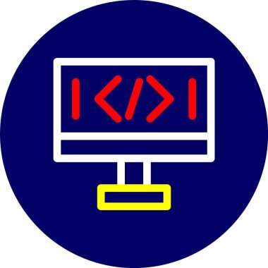 Seo simgesinin vektör illüstrasyonu