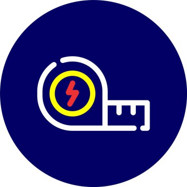 vektör elektrik simgesi illüstrasyonu