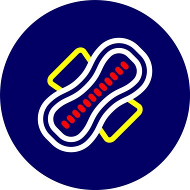 Bir araba simgesinin vektör illüstrasyonu