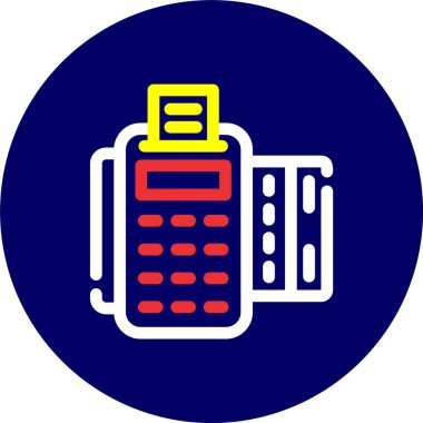 Telefon simgesinin vektör illüstrasyonu