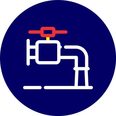 Modern oto tamir simgesinin vektör illüstrasyonu