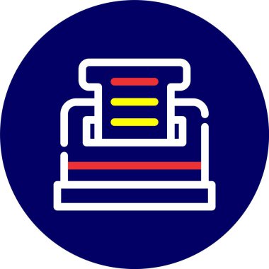 Modern eğitim ikonunun vektör illüstrasyonu