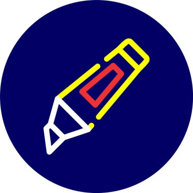 kalem simgesinin vektör illüstrasyonu