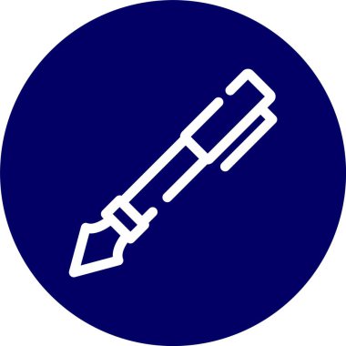 Benzersiz yol ve trafik işareti vektör simgesi