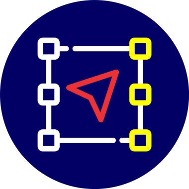 seo modern simgesinin vektör illüstrasyonu