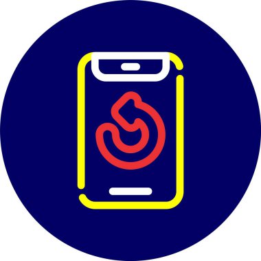 vektör merkezi simgesi