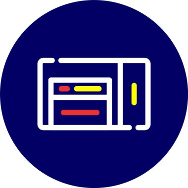 seo modern simgesinin vektör illüstrasyonu