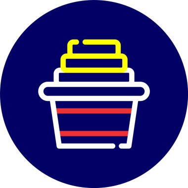 Sepet Simgesi vektör illüstrasyonu