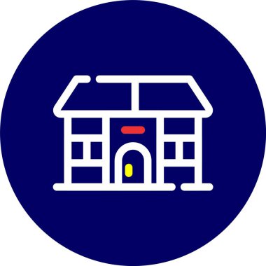 Yapı simgesinin vektör illüstrasyonu