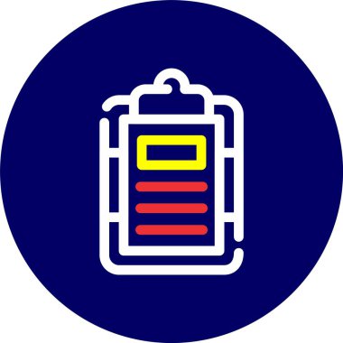 Vektör Defteri Simgesi illüstrasyonu