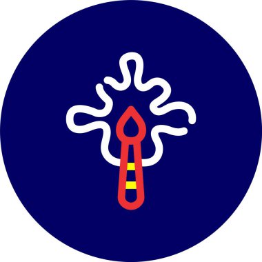 Benzersiz covid 19 vektör simgesi