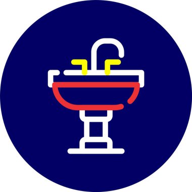 vektör banyosu simgesi