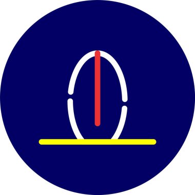 Dünyanın bayrağı. Düz simge. vektör illüstrasyonu