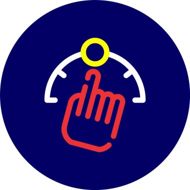 vektör eldiven simgesi, illüstrasyon