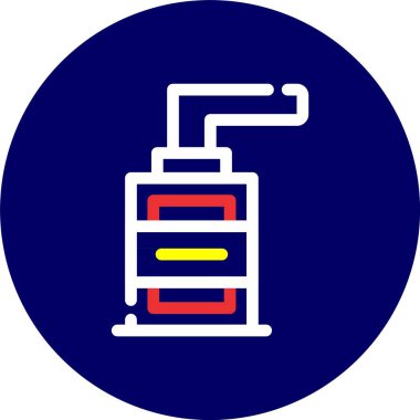 vektör yağ tankı simgesi