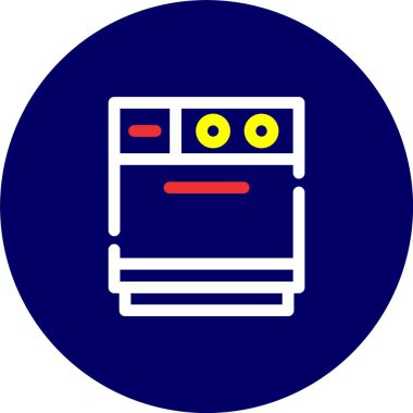 Kişisel ve ticari kullanım için vektör illüstrasyon simgesi.