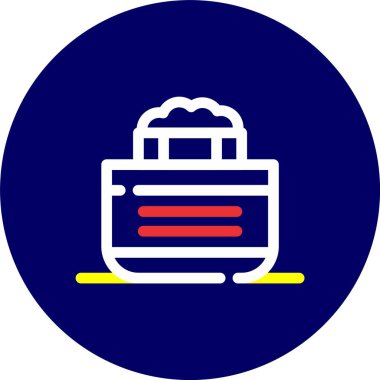 Gıda simgesinin vektör illüstrasyonu