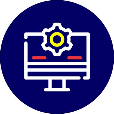 Vektör ayarı Simge illüstrasyonu