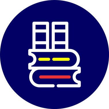 Eğitim simgesinin vektör illüstrasyonu