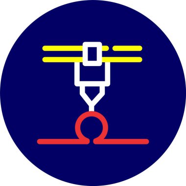 vektör drone simgesi illüstrasyonu