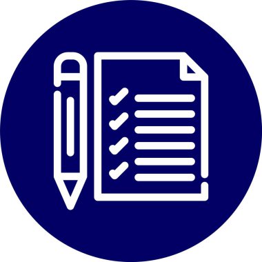 Resim listesi simgesi, vektör