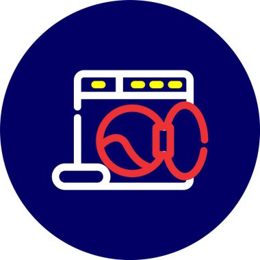 vektör gaz soba simgesi