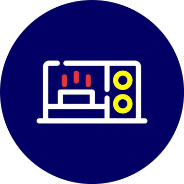 seo modern simgesinin vektör illüstrasyonu