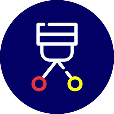 Modern simgenin vektör illüstrasyonu