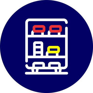 seo modern simgesinin vektör illüstrasyonu