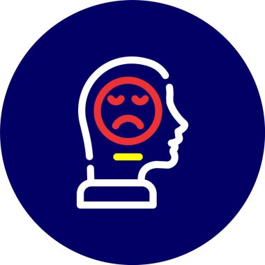 vektör emoji simgesi çizimi