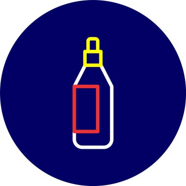 Eşsiz Sprey Vektör Satır Simgesi