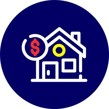 Vektör Ev simgesi illüstrasyonu