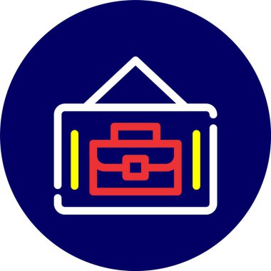 Bir ev simgesinin vektör illüstrasyonu