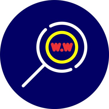 vektör arama simgesi, vektör illüstrasyonu