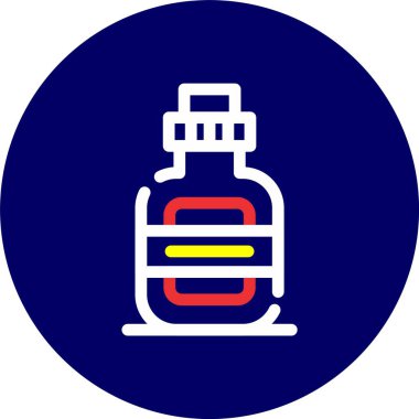 Vektör Şişe simgesi, illüstrasyon