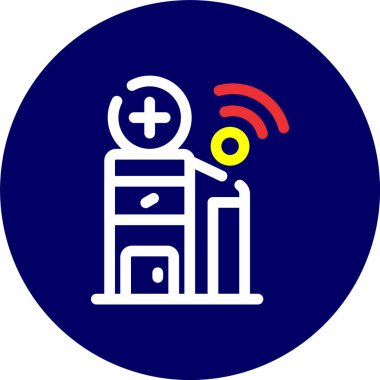 wifi simgesi vektör illüstrasyonu