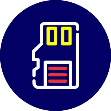 Pil seviyesi simgesi, vektör çizim