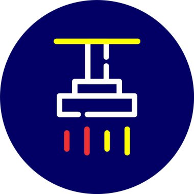 Modern b 'nin vektör illüstrasyonu eksik simgesi