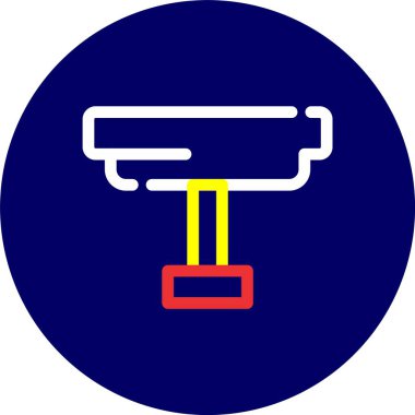 Modern b 'nin vektör illüstrasyonunda ateşten yoksun simge