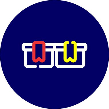 Eşsiz Vektör Satırı Simgesi