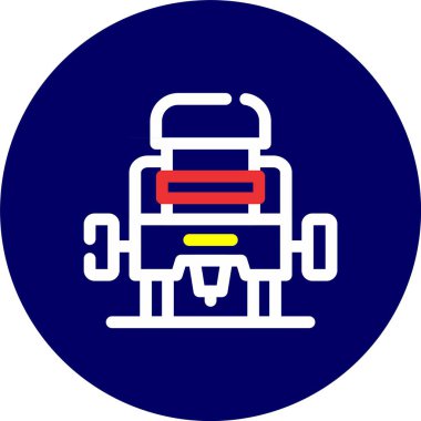 vektör kamp çantası ico