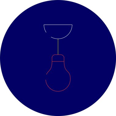 Vektör lambası resimleme