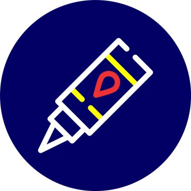 kalem simgesi vektör illüstrasyonu