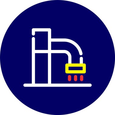 vektör gas ico, vektör illüstrasyon