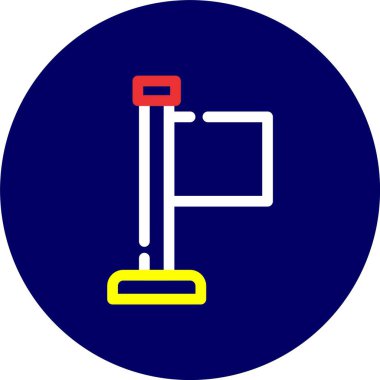 vektör bayrağı simgesi