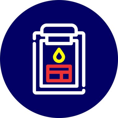 Bir kitap simgesinin vektör illüstrasyonu