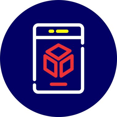 Eşsiz Telefon Vektörü Kabartma Simgesi